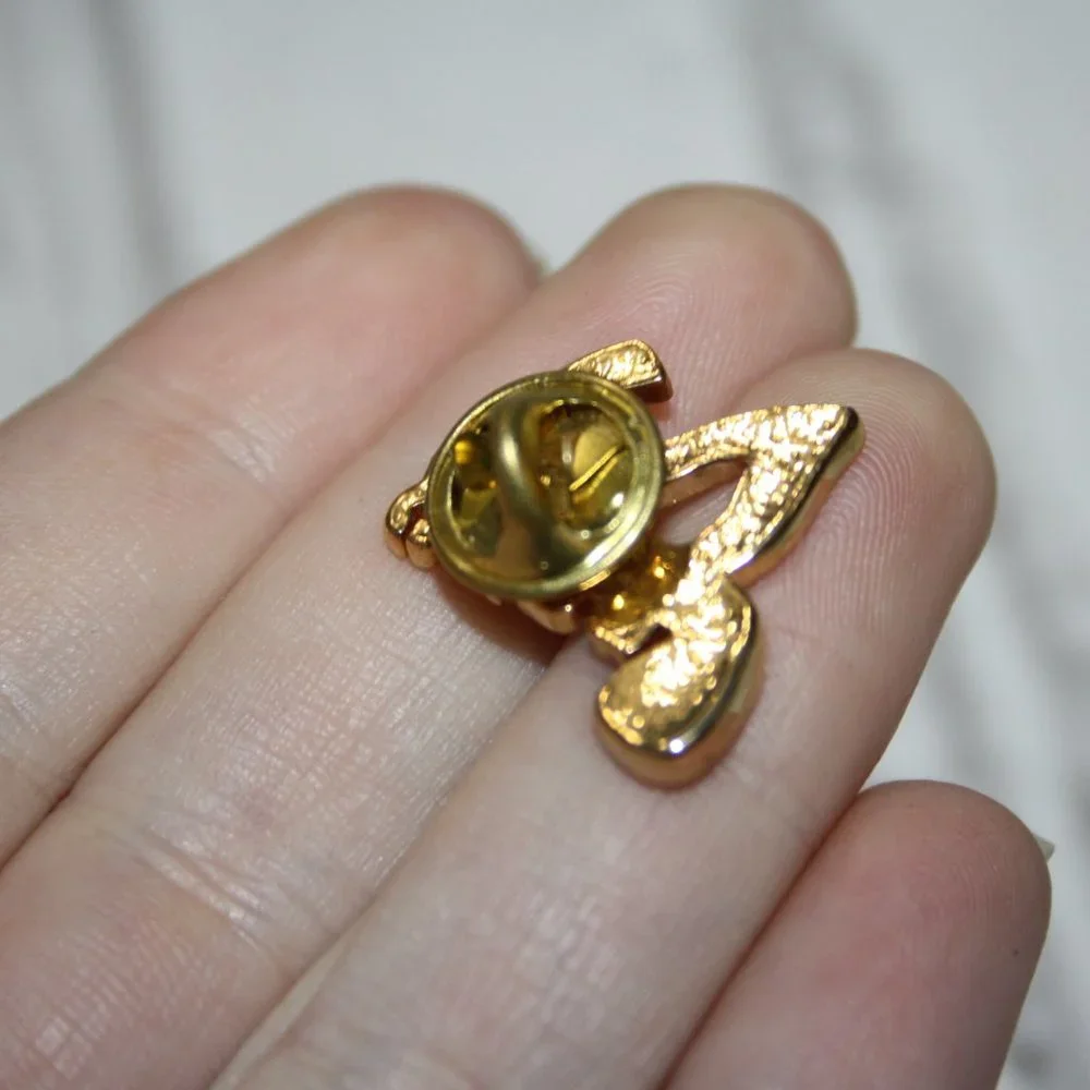 Gold 21 Club Gold lapel Pin 7/8